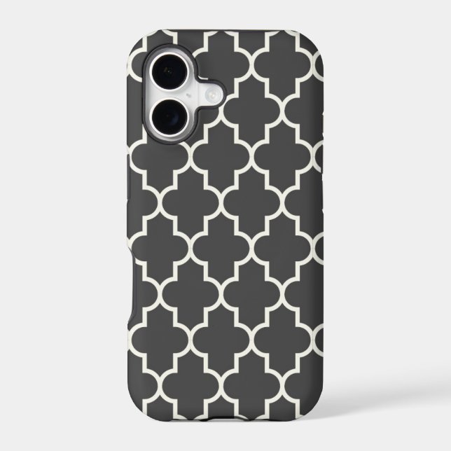 Graphite Grey Quatrefoil (Back)