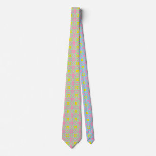 Graphival Pattern  Tie