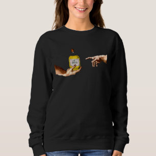 Grappa Michelangelo Sistine Chapel Frescos Sweatshirt