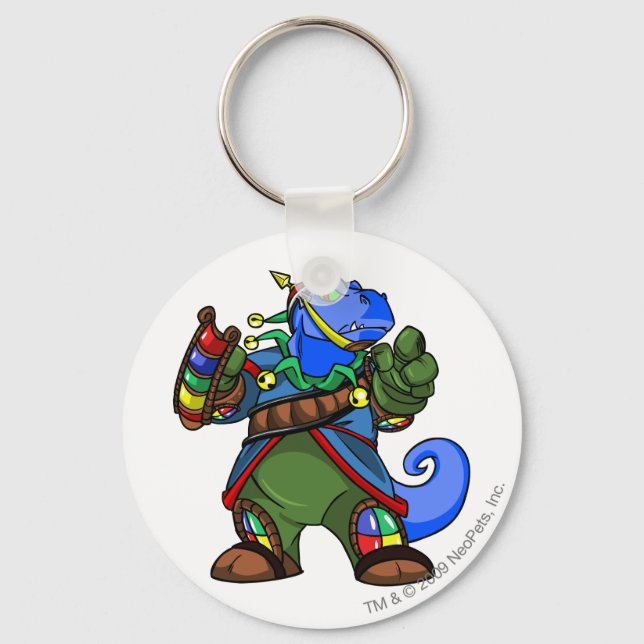 Grarrl Roo Island Player Keychain (Front)