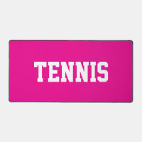 Gras Athlétique Amusant Blanc Texte TENNIS Sur Ros
