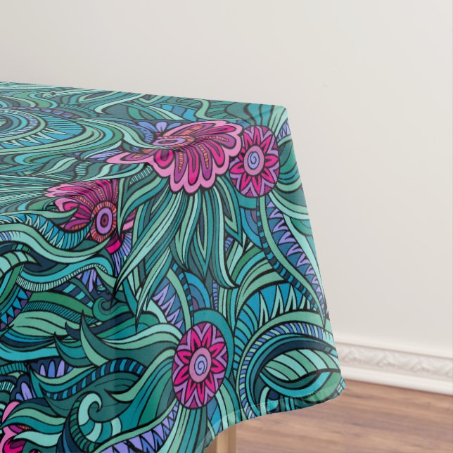 Gras Contemporain Nappe Florale (In Situ)