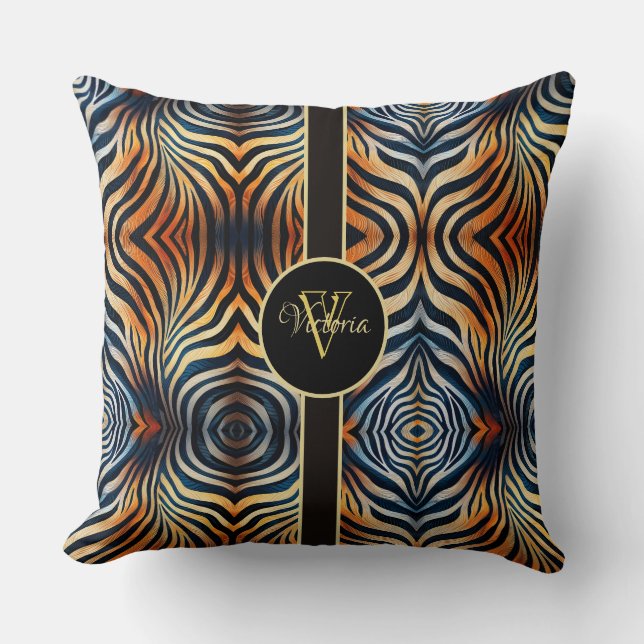 Gras et vibrants : Coussin personnalisé (Recto)