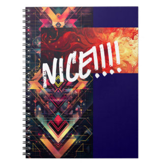 Gras Graphique "NICE ! ! ! !" Carnet