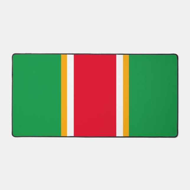 Gras Sporty Bright Red Kelly Green Racing Stripes (Recto)