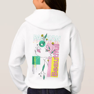 Gras Sweat - shirt à capuche graphique pour filles