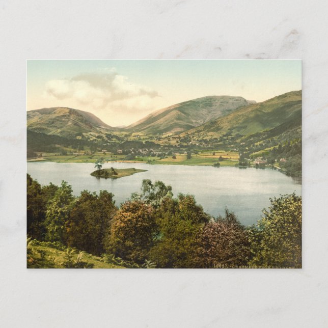 Grasmere III, Lake District, Cumbria, England Postcard (Front)