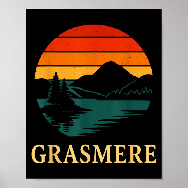 Grasmere Lake District  Poster (Front)