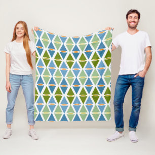 Grass and Sky  Fleece Blanket