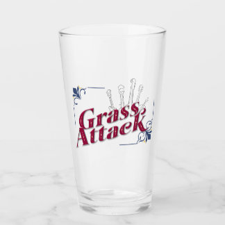 Grass Attack Glass Tumbler