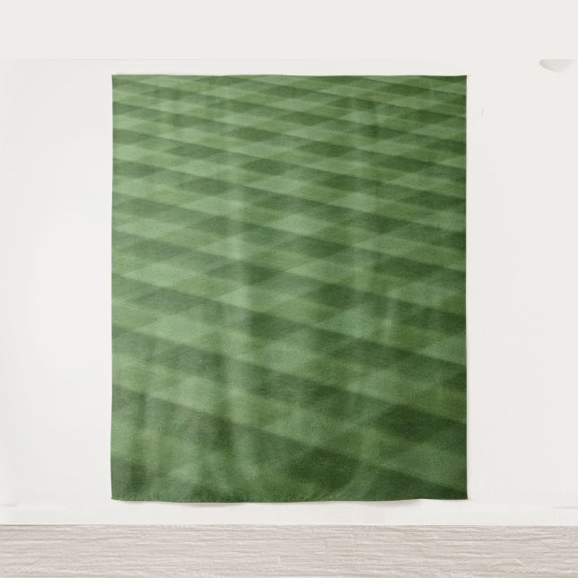 Grass Baseball Photo Backdrop Tapestry (Front)