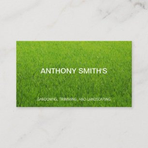 Grass Business Card