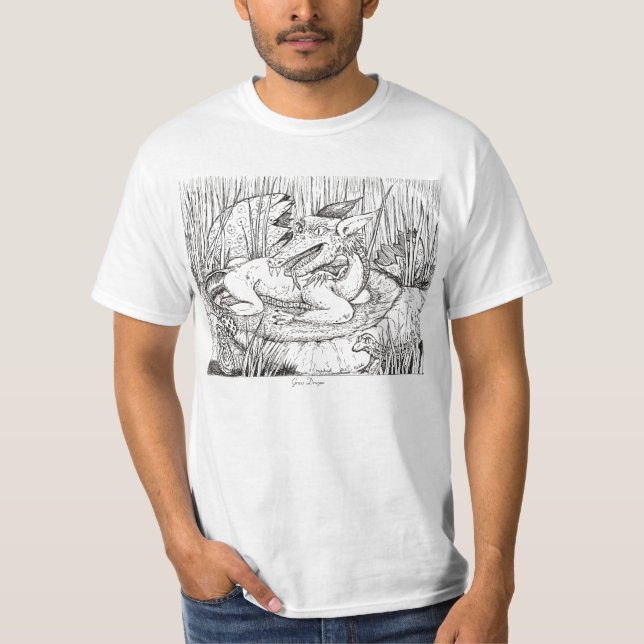 Grass Dragon T-Shirt (Front)