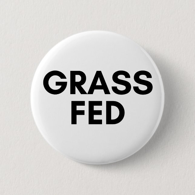 grass fed 2 inch round button (Front)