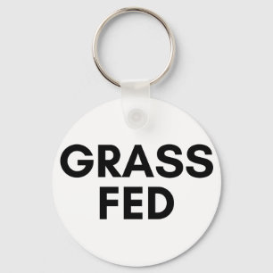 grass fed keychain