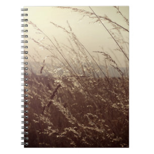 Grass field  Spiral  Notebook