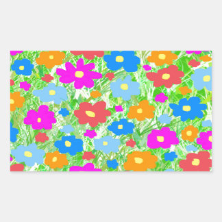 Grass FlowerPower Sticker