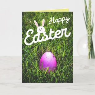 Grass Happy Easter Card