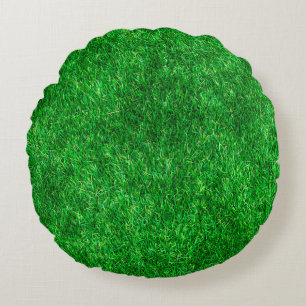 Grass lawn garden park ground round pillow
