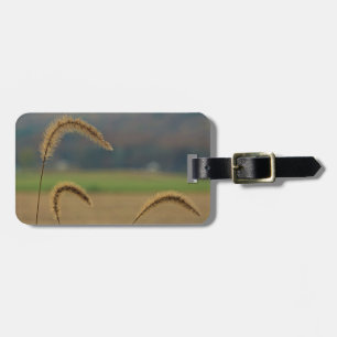 Grass Seed Stalks Luggage Tag