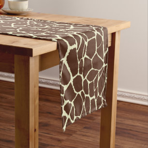 Grass Skin Pattern Short Table Runner