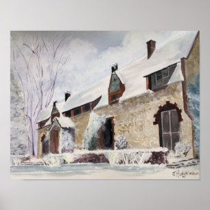 GRASS VALLEY, EMPIRE MINE COTTAGE, CALIFORNIA POSTER