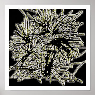 Grass Yarning Poster Print