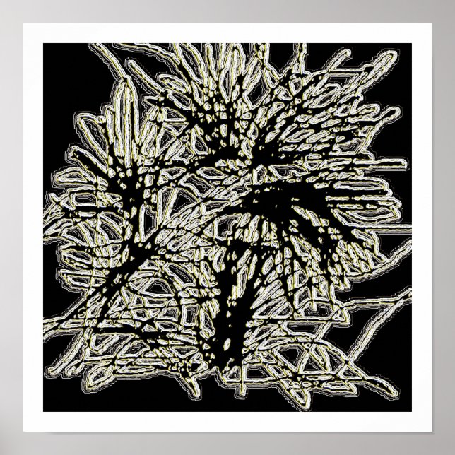 Grass Yarning Poster Print (Front)