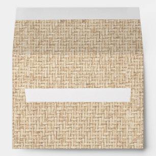 Grasscloth Texture A7 Envelope