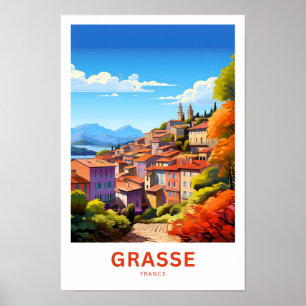 Grasse France Travel Print
