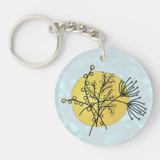 Grasses in the Sun Keychain