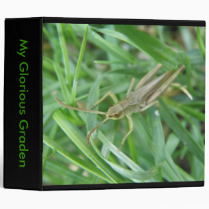 Grasshopper Avery Gardening Album Binder