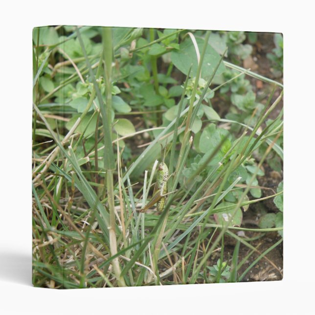 Grasshopper Camouflage Binder (Front/Spine)