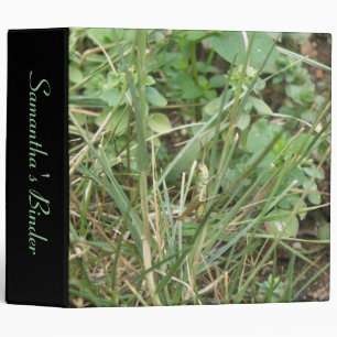 Grasshopper Camouflage Custom Binder