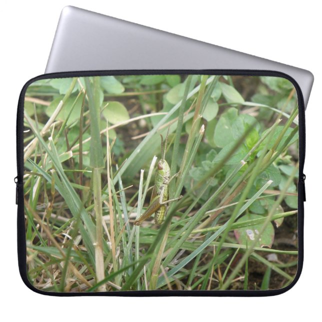 Grasshopper Camouflage Laptop Bag (Front)