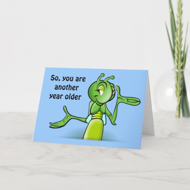 Grasshopper Card (Front)