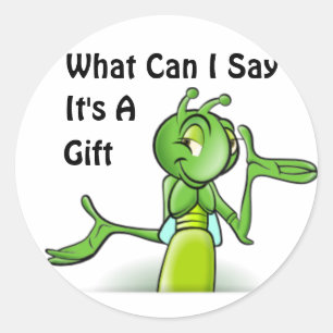 Grasshopper Classic Round Sticker