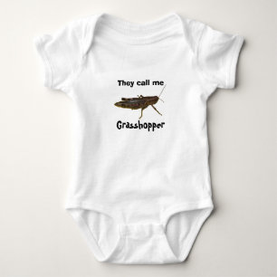 Grasshopper Design Baby Bodysuit