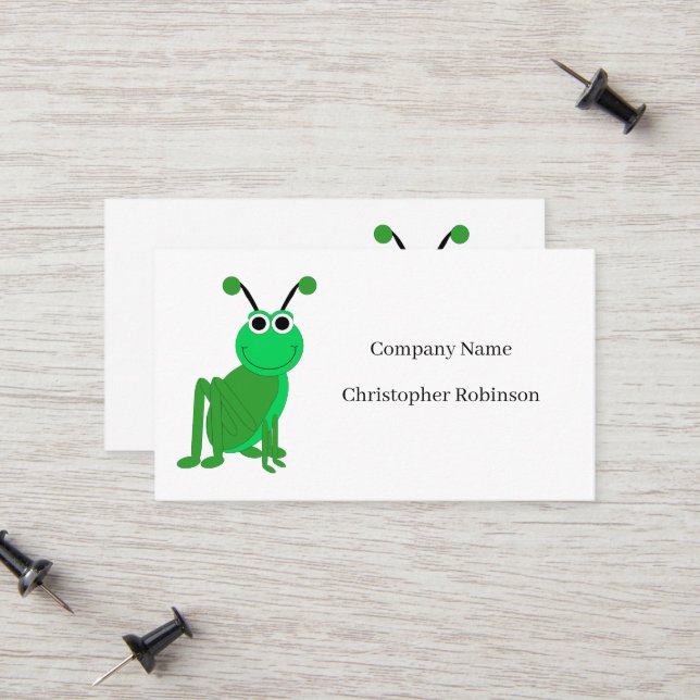 Grasshopper Design Calling Card (Front/Back In Situ)