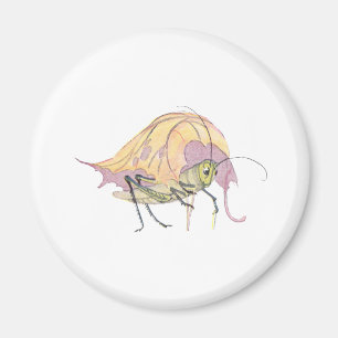 Grasshopper Grey with Crutch Magnet