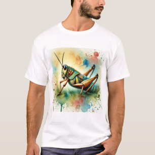 Grasshopper in the Sunlight 270924AREF103 - Waterc T-Shirt