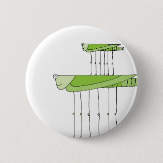 Grasshopper Stack 2 Inch Round Button