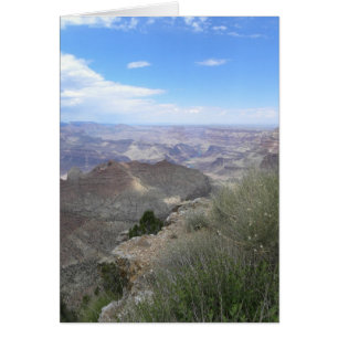 Grassy Grand Canyon card