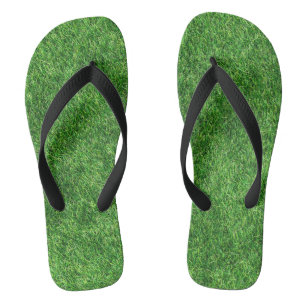Grassy Green Flip Flops