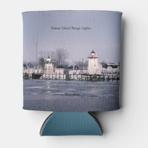Grassy Island Range Lights can cooler