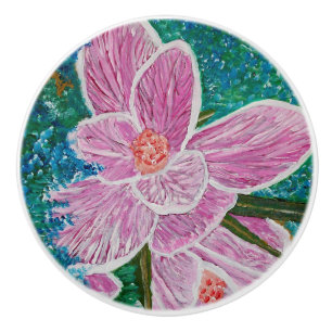Grassy Meadows Ceramic Knob