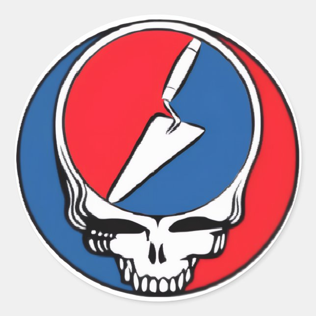 Grateful Archaeologist Classic Round Sticker (Front)