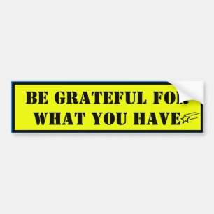 Grateful Bumper Sticker
