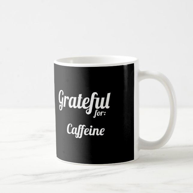 Grateful for... | Mug | Custom | Black (Right)