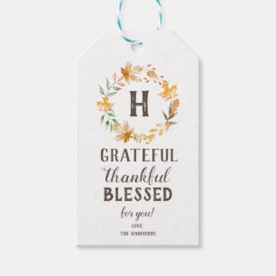 Grateful Gift Tag